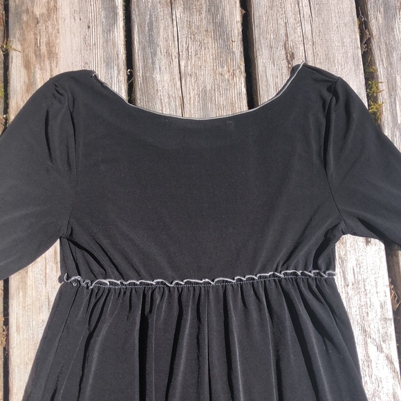 French boho chic LBD little black dress - Picture 8 of 10